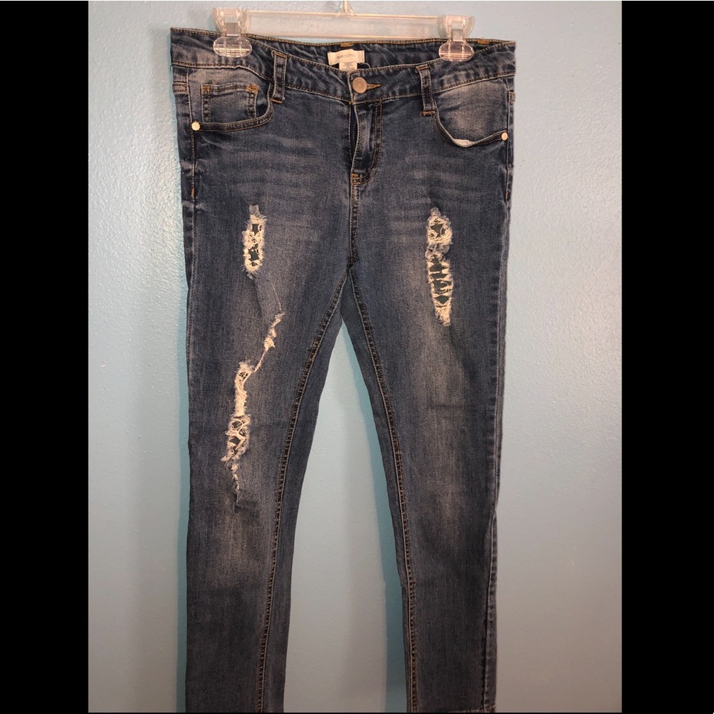 Blue asphalt jeans